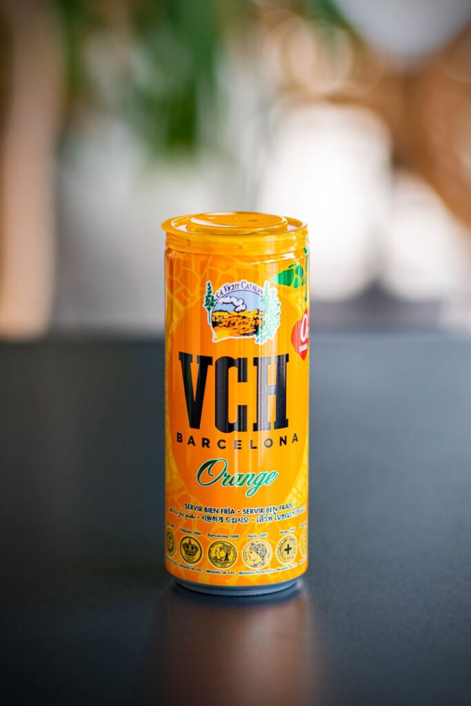Vichy Catalán 33cl limonade 100% natuurlijke ingrediënten 0% suiker – Sinaasappel